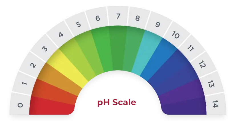 Image of a pH scale